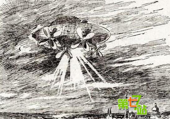 网曝UFO惊天秘密：上世纪UFO飞船初现
